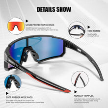 Load image into Gallery viewer, SCVCN Fashion Sunglasses for Men Sport Cycling Glasses Bike Bicycle Hiking Camping Golf UV400 Protection Glasses Women Baseball