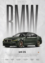 Load image into Gallery viewer, BMW Cars Competition Poster – Modern Canvas Wall Art