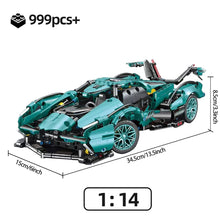 Load image into Gallery viewer, 1280PCS Racing Sport Car Model – Mechanical Speed Supercar Building Blocks Toy for Kids &amp; Adults