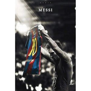 Messi & Ronaldo Canvas Art – Football Star Wall Decor, Home Decoration Gift