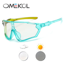 Load image into Gallery viewer, Photochromic Cycling Glasses Sports Bike Sunglasses Men Women Mtb Bicycle Eyewear Baseball Softball Sun Glasses