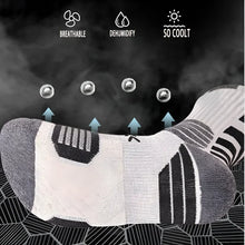 Load image into Gallery viewer, 3Pairs Sport Running Socks Athletic Breathable Mesh Thick Compression Basketball Socks Sweat Absorb Professional Cycling Socks