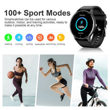 Load image into Gallery viewer, LIGE Smart Watch Women Men Full Touch Screen Bluetooth Call Smartwatch Waterproof Sports Fitness Tracker Watches for Android iOS