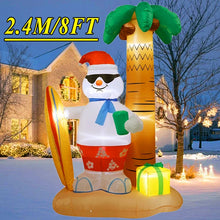 Load image into Gallery viewer, Christmas Inflatable Decoration Toy Built-in LED Lights Inflatable Model Ornament Xmas Party New Year Garden Indoor Outdoor Deco