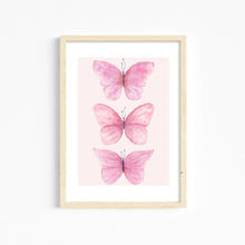 Load image into Gallery viewer, Trendy Pink Wall Art Bows Cherry Balloon Puppy Butterfly Canvas Painting Posters and Prints College Apartment Girl&#39;s Room Decor