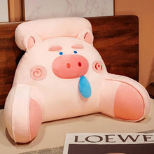 Load image into Gallery viewer, 2025 Cartoon Bedside Cushion Sofa Backrest Detachable Washable Lumbar Support Neck Pillow for Dorm Chair Bed decoration maison