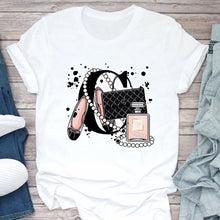 Load image into Gallery viewer, Cute Graphic Tee (Women&#39;s) - Summer Vibes, Short Sleeve