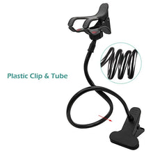 Load image into Gallery viewer, Universal Lazy Bracket Mobile Phone Holder Flexible Gooseneck Stand
