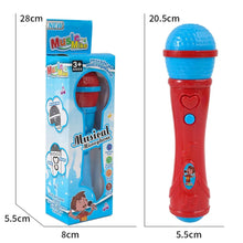 Load image into Gallery viewer, Kids Simulation Microphone | Sound Amplifier Singing Music Toy