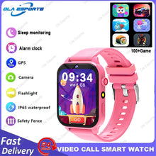Load image into Gallery viewer, 2026 New Kids Camera Smart Watch For Kids Games Sleep Monitor Flashlight Alarm Clock Boy Girl Gift Children Partner Smartwatch