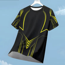 Load image into Gallery viewer, Men's T-shirt Fashion Color Block 3D Print Tee Outdoor Run Fitness Sports Short Sleeve Summer Casual O-neck Loose Breathable Top