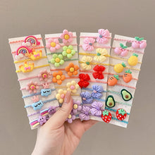 Load image into Gallery viewer, 50Pcs Cartoon Hair Bands for Kids - Cute Animal Headbands and Elastic Ropes