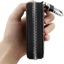 Load image into Gallery viewer, Car Key Signal Blocker Case Faraday Box Anti-Hacking Anti-Theft Key Fob RFID Signal Blocking Bag PU Leather Pouch Case Blocker