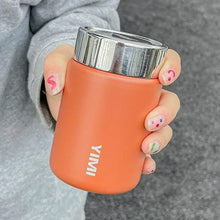Load image into Gallery viewer, 230ml Mini Stainless Steel Thermos Mug Vacuum Coffee Bottle