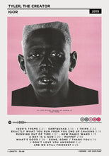 Load image into Gallery viewer, Hip Hop Rapper Tyler The Creator Chromakopia Classic Music Album Poster Canvas Painting Wall Pictures Home Dorm Bedroom Decor