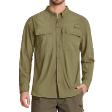 Load image into Gallery viewer, TACVASEN Men&#39;s UPF 50+ Sun Protection Fishing Shirt - Quick Dry, Long Sleeve, Breathable