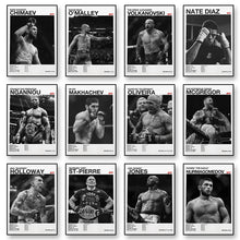 Load image into Gallery viewer, Boxing Fighting Star Canvas Wall Art Print Poster MMA Decorative Painting Home Decor Boxing Lover Gift Unframed