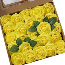 Load image into Gallery viewer, Foam Artificial Roses - 15/25/100pcs Fake Flowers for Wedding, Party &amp; Gift Décor