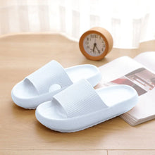 Load image into Gallery viewer, Women Thick Platform Cloud Slippers Indoor Home Eva Soft Sole Pillow Slides Sandals Woman 2025 Summer Non Slip Beach Flip Flops