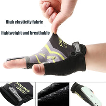 Load image into Gallery viewer, Fishing Glove Outdoor Hand Gloves Mittens for Fishing Fingers Fingerless Biker Items Finger Cycling Apparel Sports Entertainment