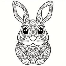 Load image into Gallery viewer, 28 Pages Mandala Animals Coloring Book for Adult Stress Reduction | Colouring Book for Stress Relief and Mood Reduction Valentin