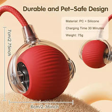 Load image into Gallery viewer, Cat toys cat smart cat balls to help relieve boredom kitten avoid toys pet electric rolling ball artifact