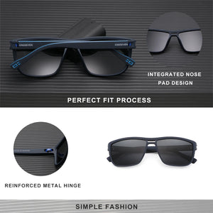 KINGSEVEN Polarized Sunglasses UV400 Anti-Slip TR90 Driving Glasses