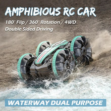 Load image into Gallery viewer, Amphibious RC Stunt Car - Double-Sided Flip, All-Terrain Drift, Outdoor Toy for Boys