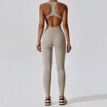 Load image into Gallery viewer, Yoga Jumpsuit Fitness Sports Overalls Gym Clothing Set Yoga Wear Pilates Workout Clothes for Women Outfit push-up Activewear