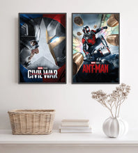 Load image into Gallery viewer, Marvel Movie Poster – Self-Adhesive Wall Mural / Wallpaper