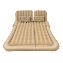 Load image into Gallery viewer, Universal Foldable Inflatable Bed Portable Inflatable Mattress Set Car Back Seat Sleeping Flocking Air Bed Cushion w/Pump+Pillow