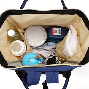 Multi-Function Diaper Bag Backpack - Large Capacity Waterproof Travel Bag for Moms