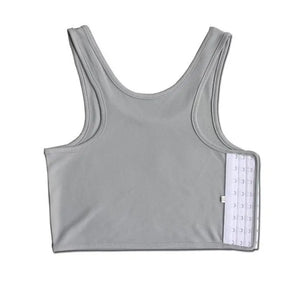 Flat Chest Binder Tomboy Underwear Seamless Shaping Tank Top Vest Bustier for Women