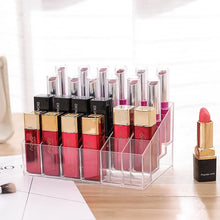 Load image into Gallery viewer, 24 Grid Lipstick Holder Acrylic Cosmetics Jewelry Nail Polish Storage Display