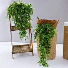 Load image into Gallery viewer, 90cm Artificial Plant Vine Home Decoration Hanging Plastic Leaf Grass Garland Outdoor Wedding Party Decorations Fake Rattan Ivy
