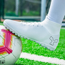 Load image into Gallery viewer, Quality Soccer Cleats for Men Soccer Shoes Society Boys Football Boots Children Football Shoes Sneakers Unisex Soccer Boots
