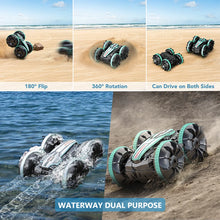 Load image into Gallery viewer, Amphibious RC Stunt Car - Double-Sided Flip, All-Terrain Drift, Outdoor Toy for Boys