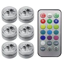 Load image into Gallery viewer, Wireless Adhesive LED Car Interior Ambient Light Remote Control Decor Auto Roof Foot Atmosphere Lamp Bicycle Tail Light