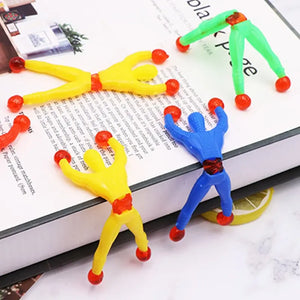 Sticky Spider Wall Climber Toy Kids Novelty Climbing Game Gift Squishy Climbing