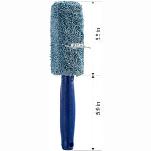 Load image into Gallery viewer, 2-Piece Car Wash Brush Microfiber Tire Scrubber Wheel Trunk Dust Remover Clean Tool