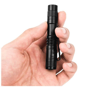 Mini Portable LED Pen Light - Ultra Bright High-Lumens Pocket Flashlight for Camping & Emergency