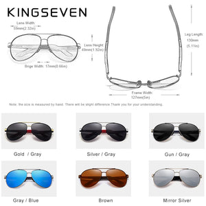 KingSeven Vintage Polarized Sunglasses UV400 Men's Driving Shades