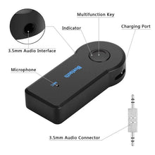 Load image into Gallery viewer, 2-in-1 Bluetooth 5.0 Transceiver - Wireless Car Music Receiver Adapter