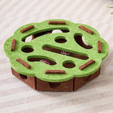 Load image into Gallery viewer, Pet Cat Puzzle Maze Holes Toys Felt Box With Bell Ball Kitten Playing Toys Interactive Funny  Cat Supplies