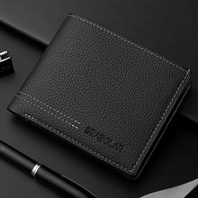 Load image into Gallery viewer, Men&#39;s Ultra-Thin Minimalist Wallet PU Leather Multi-Slot Slim Design Compact New