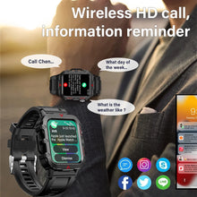 Load image into Gallery viewer, Outdoor Military Smartwatch – Bluetooth Calling, 1.73” LED Display, Sports &amp; Fitness Watch