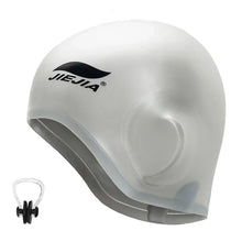 Load image into Gallery viewer, Swim Caps Ear Protection Full Silicone Swimming Cap ,universal,swimming  Earmuffs