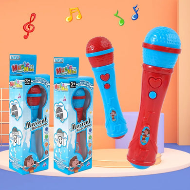 Kids Simulation Microphone | Sound Amplifier Singing Music Toy