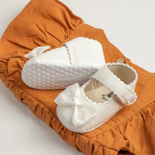 Load image into Gallery viewer, Meckior Baby Girl Shoes: Classic Bowknot Princess Flats for Newborns
