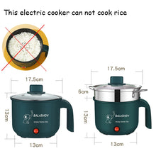 Load image into Gallery viewer, Mini Electric Cooker Non-stick Cooking 1-2 People Single/Double Hot Pot steamer Hot Pot Multifunction Electric Cooker for Home